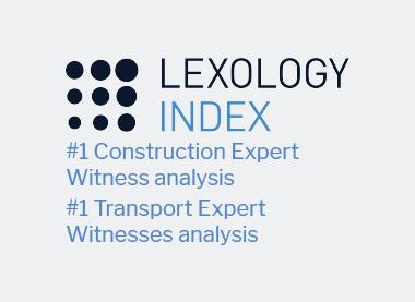 Lexology Index No 1 Construction Expert